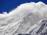 29 Shishapangma North Face In The Clouds From Ridge Above Shishapangma North Advanced Base Camp Shishapangma North Face in the clouds from the ridge (5790m) above Shishapangma North Advanced Base Camp.